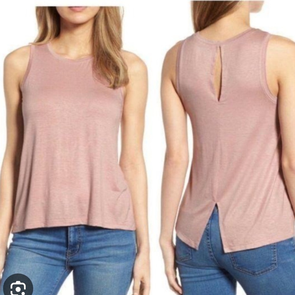 Women's Sleeveless Top in Tan
